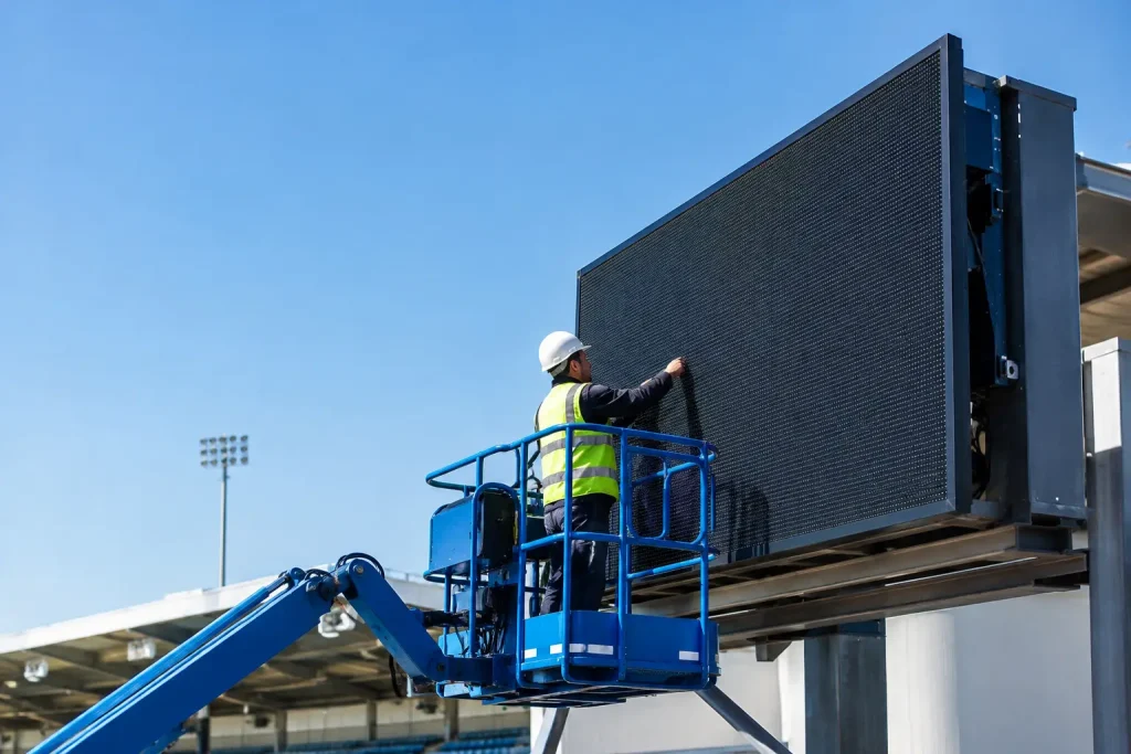 LED Scoreboard Installation for Your Facility